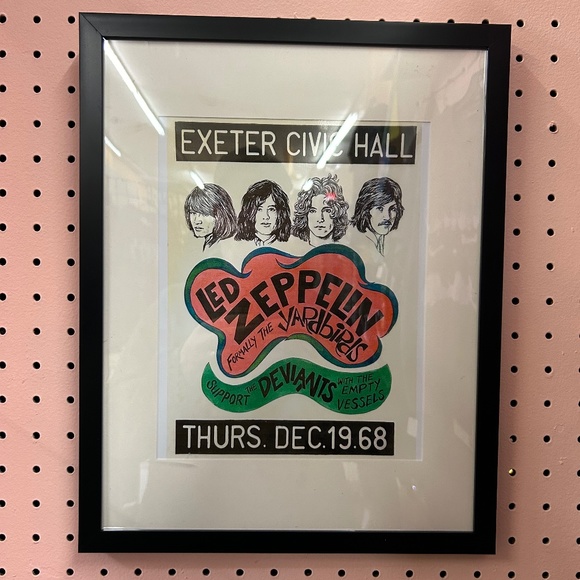 Other - Retro Concert Poster Print NWOT